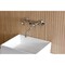 Kingston Brass Double-Handle Wall Mount Bathroom Faucet, Brushed Nickel KS2118BEX - alternate 2