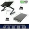 Uncaged Ergonomics Workez Monitor Stand Adjustable Height Single Computer Monitor Riser WEMS-b - alternate 2