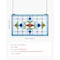 Vevor Stained Glass Tiffany Style Hanging Window Panel with Chain 26 x 16 Inches NC-SG03 - alternate 2
