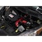 Hps Performance Air Intake Kit with Heat Shield, Red,  827-553R - alternate 2