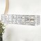 Jonathan Y Evelyn Crystal Rectangle 31.75" 4-Light Iron/Crystal Glam Modern LED Vanity Light, Chrome JYL7541A - alternate 5