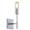 Jonathan Y Turing 5" 1-Light Metal LED Wall Sconce, Chrome JYL7455A - alternate 2