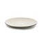 Elama White Lily 16 Piece Luxurious Stoneware Dinnerware with Complete Setting for 4 EL-WHITELILY - alternate 3