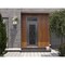Vdomdoors Aluminum Door Iron 1601 Black Entry Steel Metal Classic Painted 36 x 92 (36 x 80+12)-Right Inswing IRON1601EXD-BLK-W36xH80+12-RH-I - alternate 2