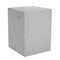 Homeroots 20" White Marble Square Block End Table 569936 - alternate 2