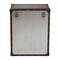 Baxton Studio Calidore Vintage Silver Metal 2-Drawer End Table 251-13873-ZORO - alternate 2