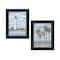 Homeroots Set Of Two Cape May Lighthouse And Palm Trees Black Framed Wall Art, 2PK 568579 - alternate 1