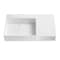 Kingston Brass 36" Solid Surface Console Sink, 8-Inch, 3-Hole, Matte White VPB3368SQA - alternate 3