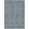 Homeroots 3' X 5' Teal Blue Aqua And Gray Striped Washable Indoor Outdoor Area Rug 587938 - alternate 3