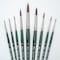 Silver Brush Ruby Satin Round Brushes, 9-Piece Set RS-2599 - alternate 2