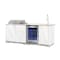 Koolmore 90 in. Outdoor Kitchen Suite with White Stone Counter, Sides and  Doors, 4-Burner Low-Profile Grill KM-OKI-5595 - alternate 2