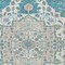 Homeroots 10' X 14' Teal Blue Green And Ivory Oriental Washable Indoor Outdoor Area Rug 596649 - alternate 3