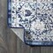 Jonathan Y Modern Persian Vintage Medallion Navy/Light Gray 8 ft Round Area Rug MDP100B-8R - alternate 3