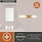Vaxcel Thalia 24.75 in. Gold Brass Bath Bar Vanity Light White Glass Shade W0480 - alternate 2