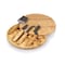 Picnic Time Family Of Brands NCAA Oklahoma Sooners Circo Cheese Board and Knife Set - Charcuterie Board Set 854-00-505-453-0 - alternate 1
