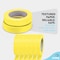 Enday Masking Tape, 1" x 60 Yards, Yellow, 6PK 8139-6 - alternate 2