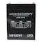 Upg 12V 2.9Ah Faston F1 Sealed Lead Acid AGM Battery for Alarm System, Emergency Lighting UB1229T - alternate 3