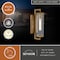 Vaxcel Morgan Park 1-Light Warm Brass Dusk to Dawn Modern Outdoor Wall Sconce Fixture T0791 - alternate 2