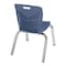 Regency Kee Adjustable Classroom Table W/ 2 Andy Stack Chairs, 72 in W, 30 in L, Noble Oak MT7230NOAPGY45NV - alternate 2