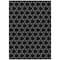 Homeroots 3' X 5' Black And White Geometric Washable Indoor Outdoor Area Rug 613542 - alternate 2