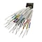 Compucableplususa 5FT DB25 Female to Bare Wire RS232 Serial Pigtail Cable - 28AWG Shielded Open End PVC DBC-25FW-05 - alternate 2