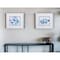 Homeroots Set Of 2 Blue Watercolor Fish A Framed Art, 2PK 387735 - alternate 2