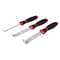 Performance Tool 3 pc. Utility Pry Bar Set, Pry Bars, Trim Removal, Nail Pulling, Scraping W2037 - alternate 1