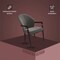 Leisuremod Opaline Series Elegant Wooden Dining Chair in Two-Tone Kahki, 2PK OC24KA2 - alternate 3