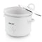 Better Chef 3 Quart Round Slow Cooker with Removable Stoneware Crock in White IM-460W - alternate 3