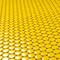Apollo Tile Cirkel 11.46 in. x 12.4 in. Glossy Yellow Porcelain Mosaic Wall and Floor Tile 9.87 sqft/case, 10PK ORB88018YLGA - alternate 2
