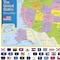 National Geographic United States for Kids Map, Laminated, 24'' x 36'' RE01021159 - alternate 2