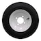 Antego Single Trailer Tire on Rim 480-8 4.80-8 Load C 4 Lug White Wheel A83750201157064808 - alternate 1