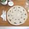 Homeroots 15" Set of Two Natural Braided Jute Round Placemats 534179 - alternate 2