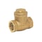 Proline Series Brass 1/2-in FIP x 1/2-in FIP Swing Check Valve 101-003NL - alternate 1