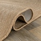 World Rug Gallery Contemporary Bordered Weather Resistant Reversible Indoor/Outdoor Rug 2 ft x 7 ft Natural WR111NATURAL2X7 - alternate 2