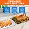 Emporio Kitchen Baking Pan Set, Medium and Large Aluminum Cookie Sheet Pan, 10.5in. x 15in. and 13in. x 18in. EMPKSST1184 - alternate 2