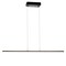 Jonathan Y Conley 39.5" Dimmable Adjustable Integrated LED Metal Linear Pendant, Black JYL7023B - alternate 1