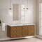 James Martin Vanities Laurent 60" Single Vanity, Honey Oak w/ 3 CM Carrara Marble Top 545-V60S-HNO-3CAR - alternate 3