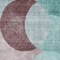 Homeroots 9' X 12' Teal Blue Brown And Beige Geometric Washable Indoor Outdoor Area Rug 604957 - alternate 3