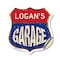 Signmission Logan's Garage, 12 Inch X 12 Inch, Vinyl Decal SHI-D-12-383-LOGAN - alternate 1