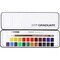 Daler-Rowney Graduate Watercolor Paint Half Pan Travel Set, Assorted Colors, 24-Color Set D135900024 - alternate 2