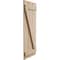 Ekena Millwork Rustic Three Board Joined Board-n-Batten Sandblasted Faux Wood Shutters w/Z-Board, 16 1/2W x 76H, PR SHUBJZ16X76SDPR - alternate 4