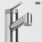 Vigo Sterling Single Handle Single-Hole Bathroom Vessel Faucet in Brushed Nickel VG03032BN - alternate 3