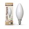 Bulbrite LED Filament, 4 Watt Dimmable B11 Light Bulb, Milky Glass Finish, E12 Base, 5000K, 400 Lumens, 4PK 862076 - alternate 3