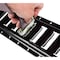 Mytee Products 5Ft Black Powder Coated Bolt-On Horizontal E Track Rail for Trailer & Truck, 2PK ETKH5-BLKx2 - alternate 2