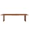 Homeroots 73" Brown Solid Wood Dining Bench 522087 - alternate 2
