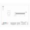 Zoro Select Not Graded, 5/16"-18 Serrated Flange Bolt, Plain Stainless Steel, 2 in L, 50 PK 1-SFH-31C-200 - alternate 2