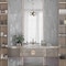 Apollo Tile Artisana 3x12 in. Gray Textured Limestone Etched Linear Wave Elongated Subway Tile, 20PK APLEFT8802GRA - alternate 3