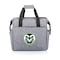 Picnic Time Family Of Brands NCAA Colorado State Rams On The Go Lunch Bag Cooler - Soft Cooler Lunch Box, Heathered Gray 510-00-105-134-0 - alternate 1