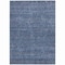 Homeroots 8' X 10' Navy Blue And Ivory Geometric Washable Indoor Outdoor Area Rug 605593 - alternate 2
